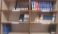 تهیه و تعویض برچسب عطف کتاب های کتابخانه سیدالشهدا (ع)
